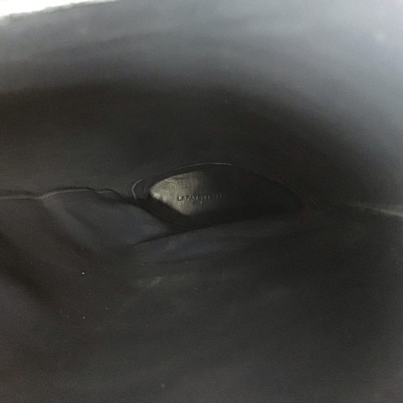 Lafayette 148 ADLEY Suede Block Heeled Knee High Boots Blue Sz 41 EU 11 … - Picture 16 of 16